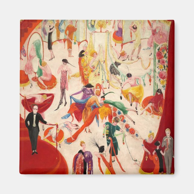 Florine Stettheimer Vår Sale på Bendels's. Magnet (Framsidan)