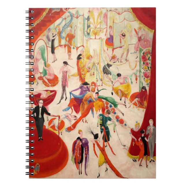 Florine Stettheimer  Vårsäljning på Bendel's. Anteckningsbok (Framsidan)