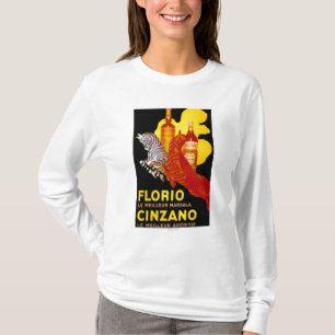Florio Cinzano vintage PosterEurope Tee
