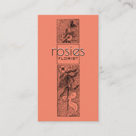 Florist Affärskort Visitkort