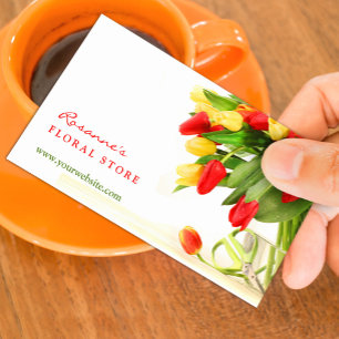 Florist Affärskort Visitkort