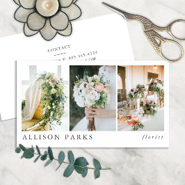 Florist/annat Affärskort Visitkort