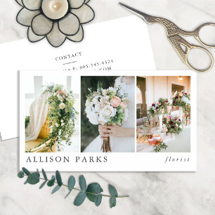 Florist/annat Affärskort Visitkort