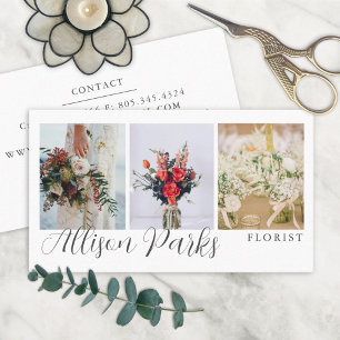 Florist/annat Affärskort Visitkort