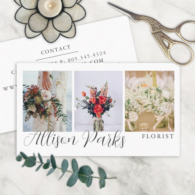 Florist/annat Affärskort Visitkort (Skapare uppladdad)