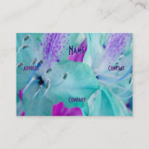 Florist - Blå Blommigten Gul ros