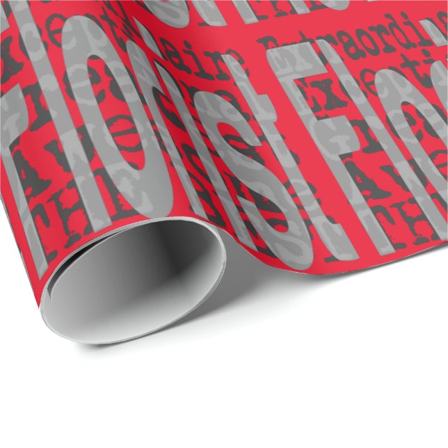 Florist Extraordinaire Presentpapper (Rullad Hörn)