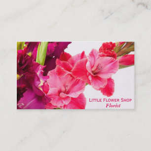 Florist Flower Shop Snyggt business Visitkort