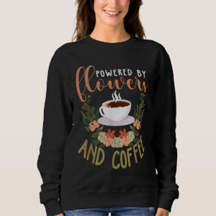 Florist Funny Coffee Älskare Blommigt Designer Gif T Shirt