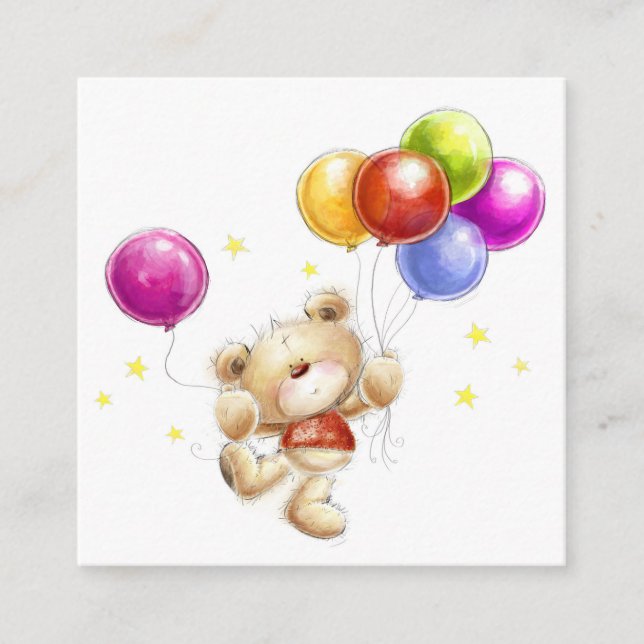 Florist, gift, djurutrymme, Affärskort Tilläggskort (Framsida)