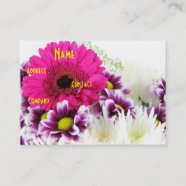 Florist - Lila Bouquet I Visitkort