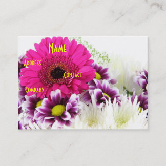 Florist - Lila Bouquet I Visitkort