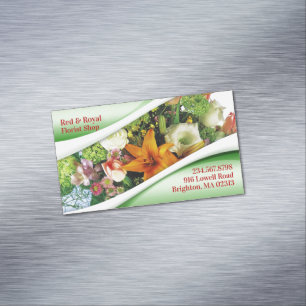 Florist Magnetiska Visitkort