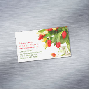 Florist Magnetiska Visitkort