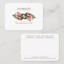 Florista - Affärskortet Visitkort