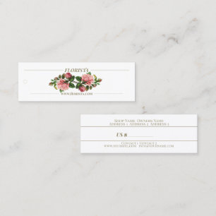 Florista - Prisare Märkre, Affärskort Mini Visitkort
