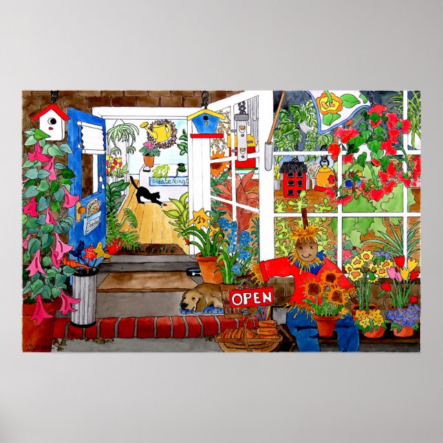 Florists köp poster (Framsidan)