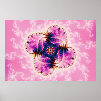 Florivet - Fractal Art Poster