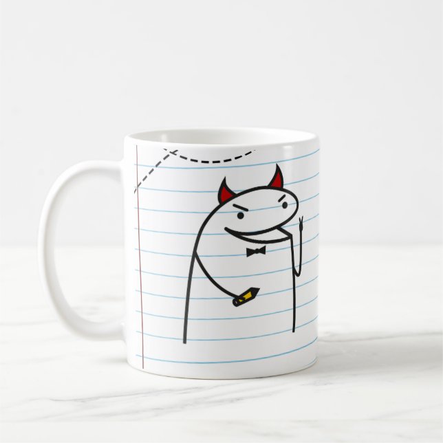 Flork Taza Maestro - Dia de examen Kaffemugg (Vänster)