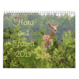 Floror och Fauna 2013 Kalender