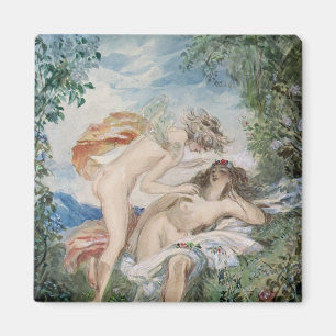 Floror och Zephyr Magnet