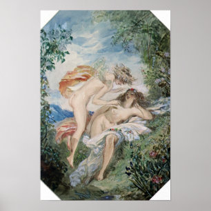 Floror och Zephyr Poster