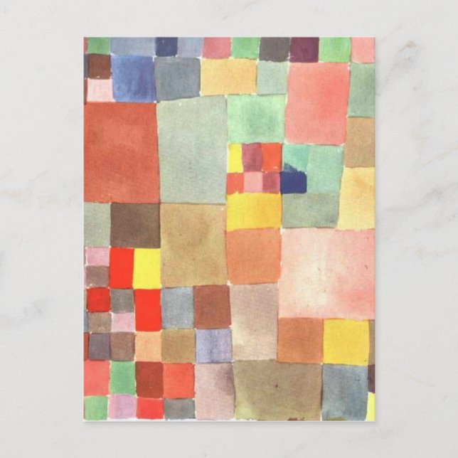 Floror på sanden av Paul Klee Vykort (Framsida)