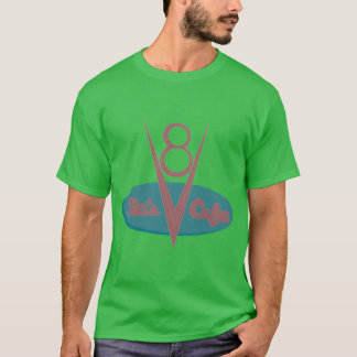flos v8 café t shirt