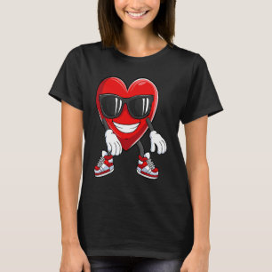 Floss som en Chef Hearts Valentines day Boys Girls T Shirt