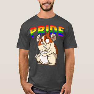Flossing Hamster Lesbisk Bisexual Gay LGBT Pride T Shirt