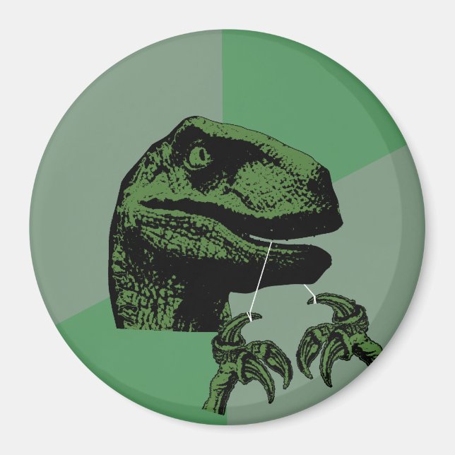 Flossoraptor Philosoraptor Magnet (Framsidan)