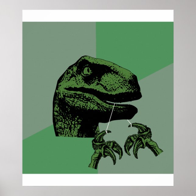 Flossoraptor Philosoraptor Poster (Framsidan)