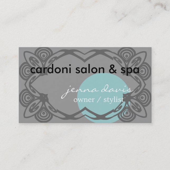 FLOSSY CHIC TIDSBESTÄLLNING KORT (Framsida)