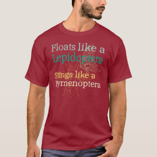 Flöten gillar lepidoptera tee