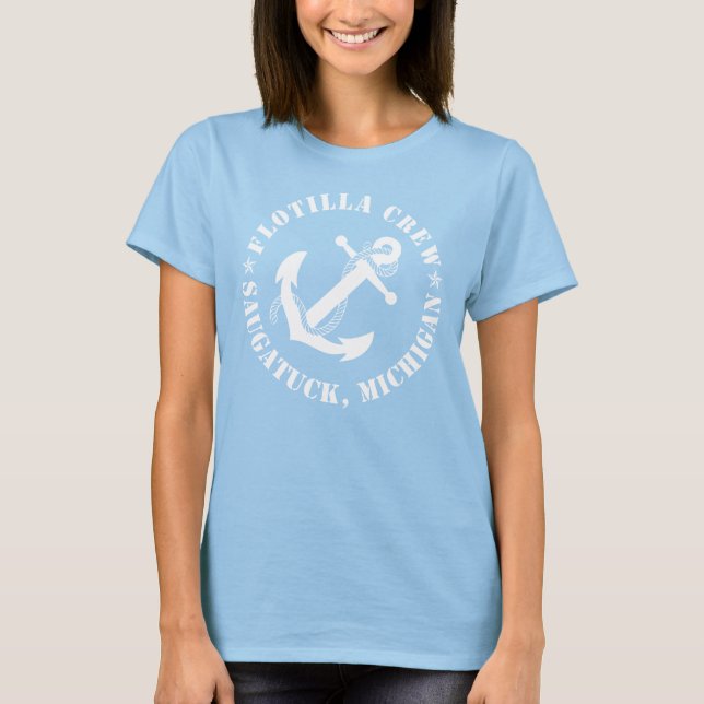 Flotilla Crew Tank (flottan) T-shirt (Framsida)