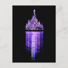 Flotilla of Christmas Trees, NYC -  Vykort