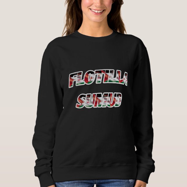 Flotilla sumud t shirt (Framsida)