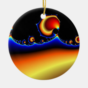 Flotsam Goodega - Fractal Julgransprydnad Keramik