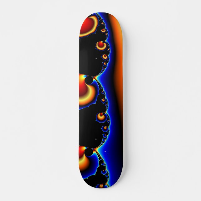 Flotsam Goodega - Fractal Mini Skateboard Bräda 18,5 Cm (Framsida)