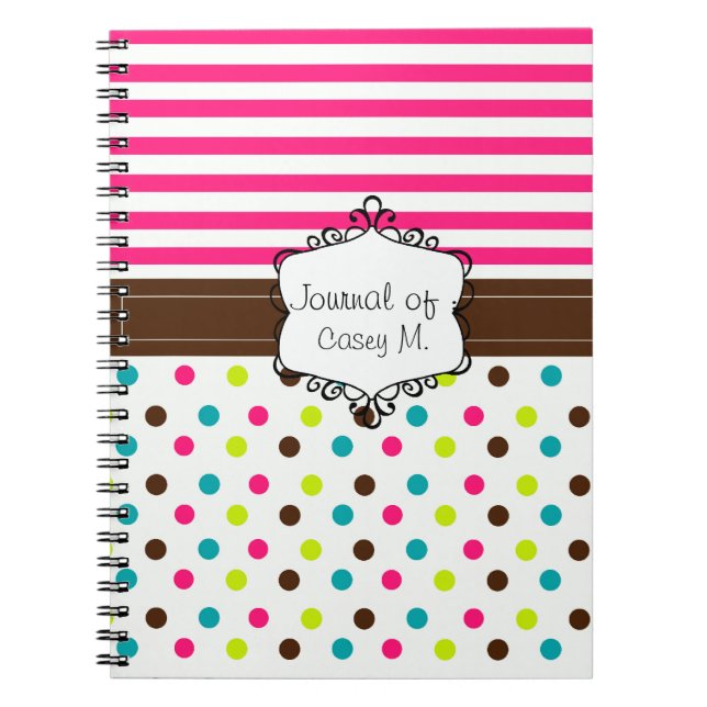 Flott anteckningsböcker vid den ystra kattungen (Framsidan)