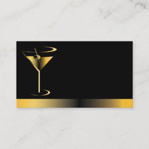 Flott bartendervisitkortar visitkort