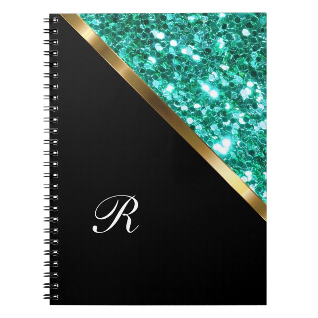 Flott Bling anteckningsbokjournal Anteckningsbok Med Spiral (Framsidan)