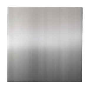 Flott borstat aluminium kakelplatta