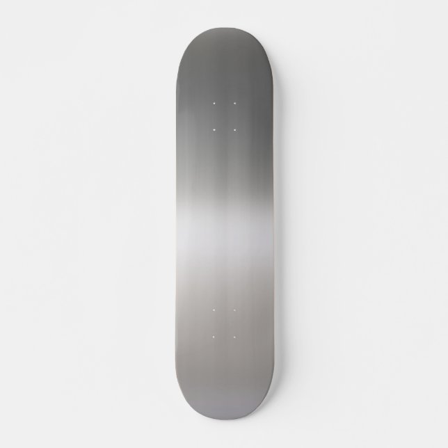 Flott borstat aluminium mini skateboard bräda 18,7 cm (Framsida)