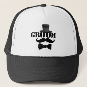 Flott brudgum truckerkeps