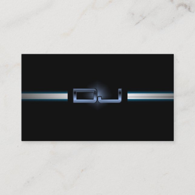 Flott DJ-visitkort Visitkort (Framsida)