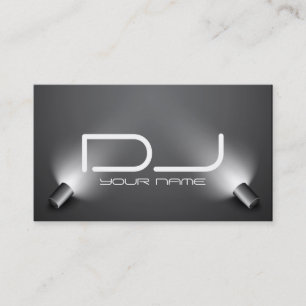 Flott DJ-visitkort Visitkort