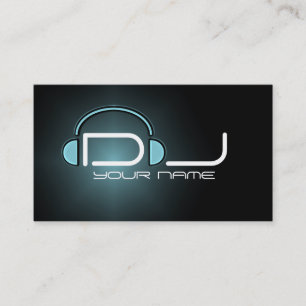 Flott DJ-visitkort Visitkort