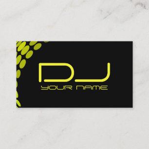 Flott DJ-visitkort Visitkort