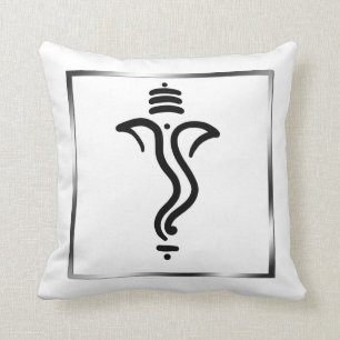 Flott enkla Ganesha/indisk gud Kudde